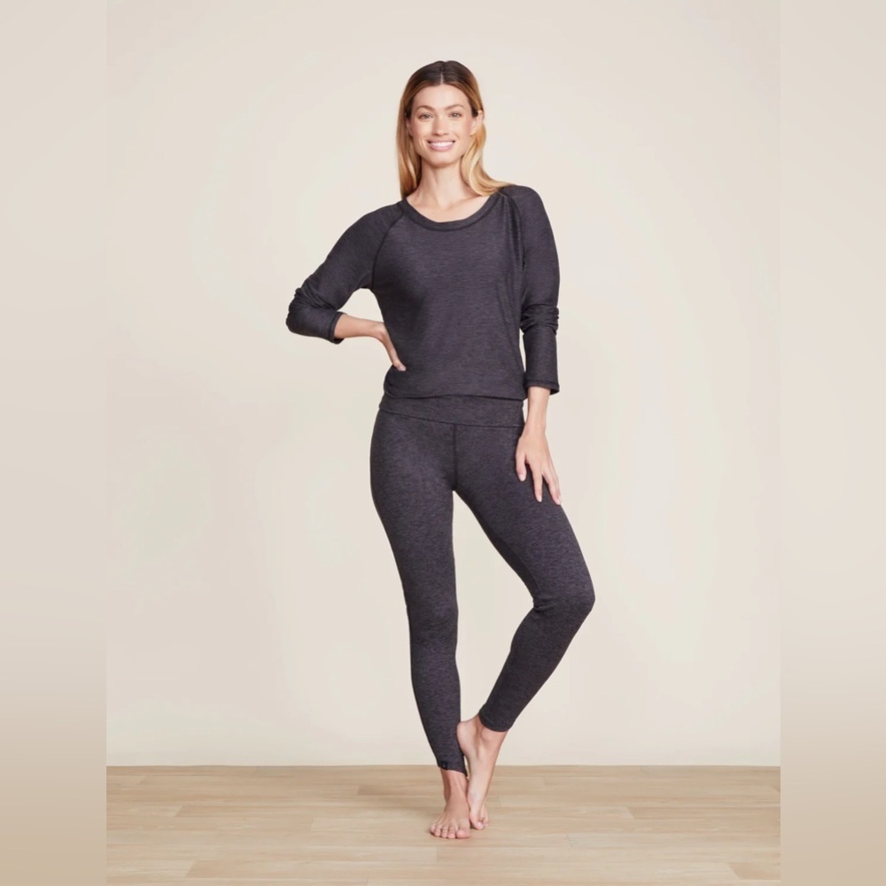 Barefoot Dreams Malibu Collection Butterchic Knit Long Sleeve Top